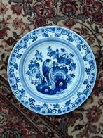 Delfts Blauw Bord met Vogel, Ophalen of Verzenden