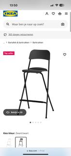 Klapstoelen zwart, Huis en Inrichting, Stoelen, Ophalen of Verzenden, Gebruikt, Zwart