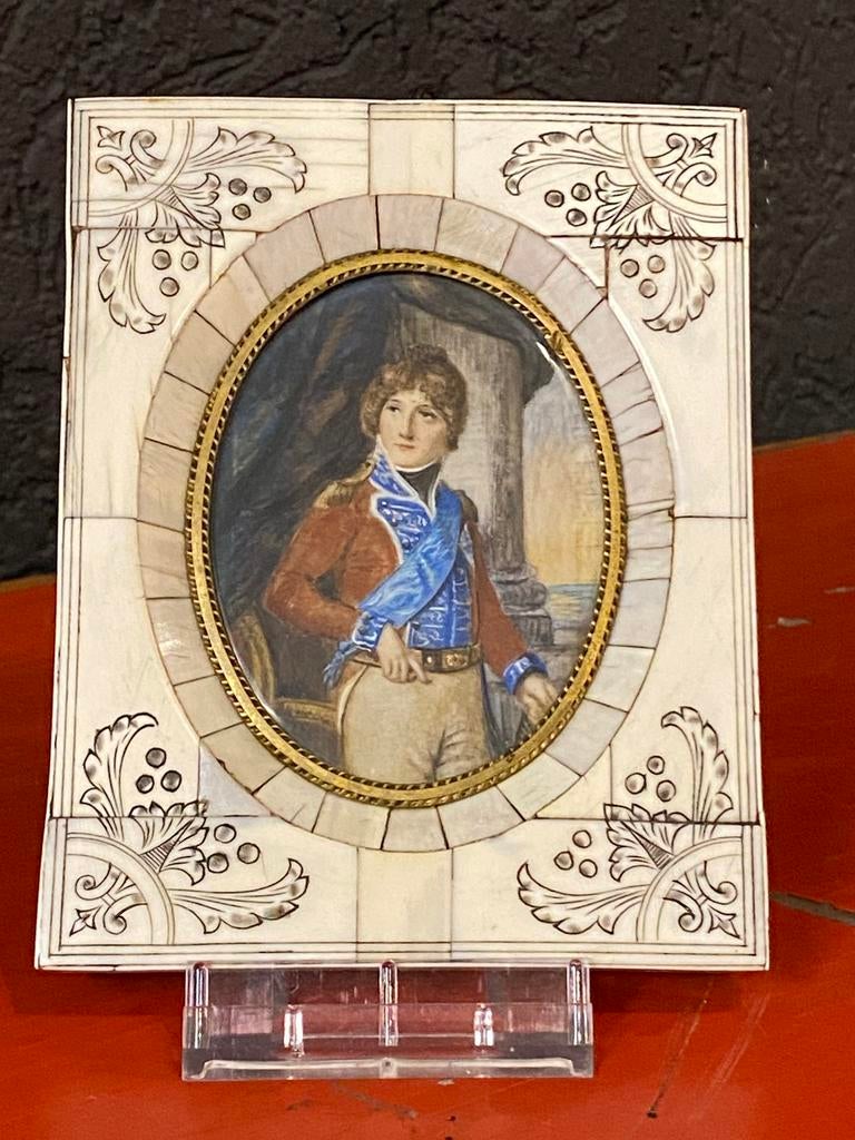 19 eeuwse lijst heer Christiaan V111, Antiek en Kunst, Ophalen of Verzenden