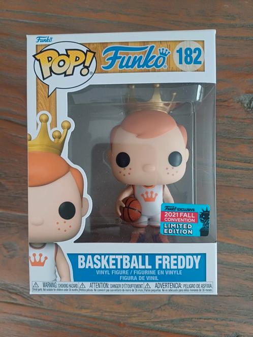 Funko Pop: Funko Freddy, 182 Basketball Freddy 2021 Conventi, Verzamelen, Poppetjes en Figuurtjes, Zo goed als nieuw, Ophalen of Verzenden