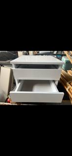 Witte Ladekast met 3 Laden, Ophalen of Verzenden, Zo goed als nieuw, 3 of 4 laden, Minder dan 100 cm