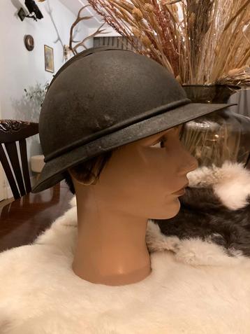 Franse helm WO1 horizonblauw Adrian M15 beschikbaar voor biedingen