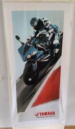 Mooie grote Yamaha dealer banner van stof 190 cm x 90 cm, Ophalen of Verzenden, Zo goed als nieuw, Motoren