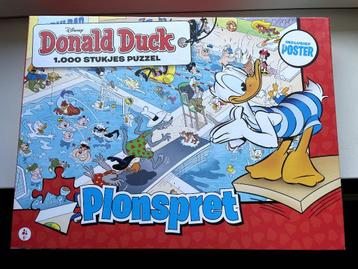 Donald Duck Puzzel - Plonspret - 1000 stukjes beschikbaar voor biedingen