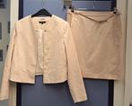 Comma set : rok + blazer jasje nude roze patroon 44 nr 46369, Kostuum of Pak, ., Maat 42/44 (L), Zo goed als nieuw