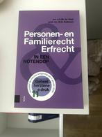 Personen- en Familierecht Erfrecht in een notendop, Verzenden, Nieuw, Diverse auteurs, WO