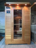 COMBI SAUNA INFRAROOD MET OPGIETKACHEL GRATIS BEZORGD! 🚚, Sport en Fitness, Sauna, Ophalen of Verzenden, Zo goed als nieuw, Fins of Traditioneel