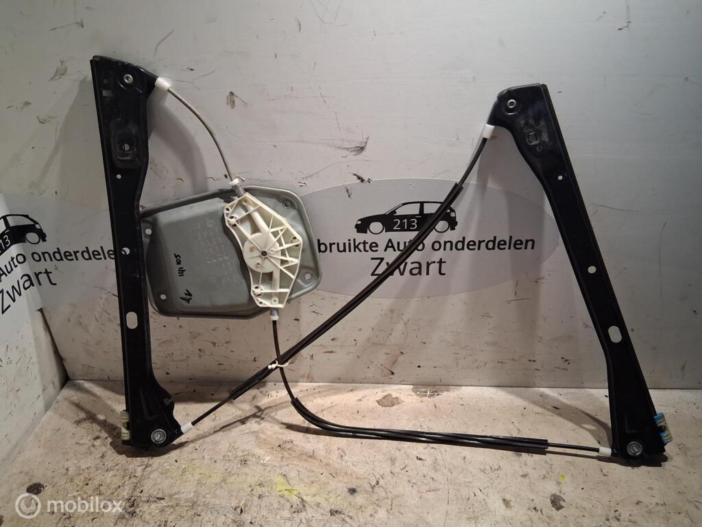 Raammechanisme LV Vw Golf V 1.4 TSI ('03-'08) 1K3837461B, Gebruikt, Volkswagen, Ophalen of Verzenden, Volkswagen