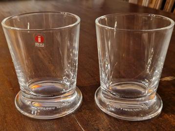 Iittala Stefan Lindfors Boy drinkglazen 2x beschikbaar voor biedingen