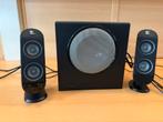 Logitech X-230 2.1 Speakerset, Computers en Software, Pc speakers, Ophalen of Verzenden, Gebruikt, Audiokanaal 2.1