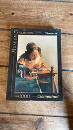 Vermeer puzzel louvre clementoni 1000 stukjes, Hobby en Vrije tijd, Denksport en Puzzels, Ophalen of Verzenden, Zo goed als nieuw