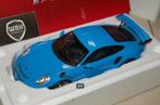 1:18 PORSCHE 911 991 GT3 RS blue GT spirit GT139 WRH, Verzenden, Zo goed als nieuw, Auto, Overige merken