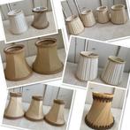 Brocante lampenkapjes - klemkapjes, Huis en Inrichting, Lampen | Lampenkappen, Gebruikt, Rond, Ophalen of Verzenden, Nvt