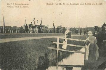 (300-140-017) Leeuwarden Bezoek Koningin beschikbaar voor biedingen