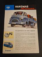 Leaflet Hanomag Kurier 1959, Ophalen of Verzenden, Zo goed als nieuw, Overige merken