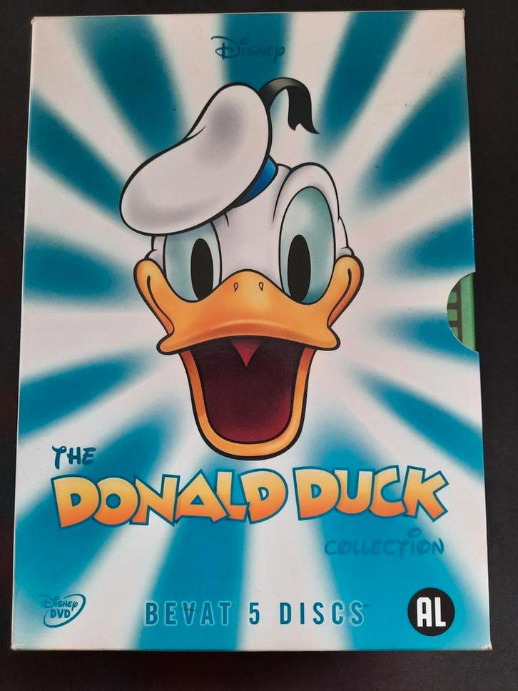 Donald Duck Collection - 5 DVD Boxset, Cd's en Dvd's, Dvd's | Kinderen en Jeugd, Zo goed als nieuw, Film, Komedie, Boxset, Alle leeftijden