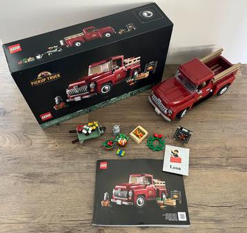 Lego Icons 10290 Pick-uptruck - Gebouwd maar 100% compleet! beschikbaar voor biedingen