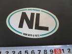 sticker Bumpersticker NL  HALFORDS voor auto en Fiets, Ophalen, Zo goed als nieuw