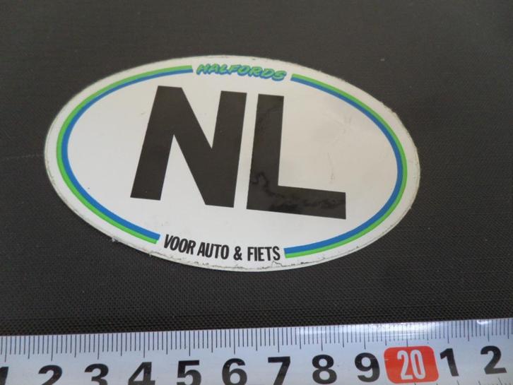 sticker Bumpersticker NL  HALFORDS voor auto en Fiets, Verzamelen, Stickers, Zo goed als nieuw, Ophalen