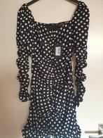 Noppenjurk, Kleding | Dames, Jurken, Verzenden, Zwart, Nieuw, Maat 34 (XS) of kleiner