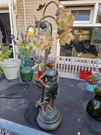grote vintage tafellamp by A Moreau, Antiek en Kunst, Ophalen