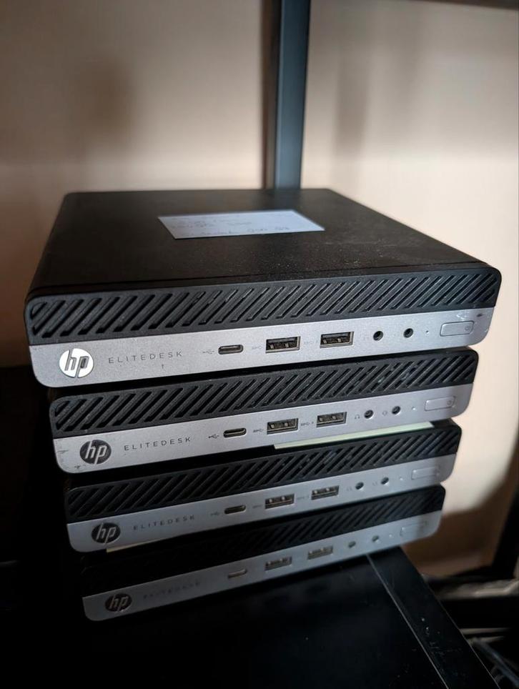 HP Elitedesk 800 G3 mini, Intel i5, 8gb ram, 256gb ssd, Computers en Software, Desktop Pc's, Refurbished, 3 tot 4 Ghz, SSD, 8 GB
