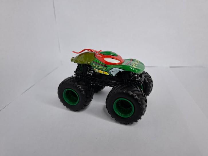 Hot Wheels Monster Jam Truck Teenage Mutant Ninja Turtles, Hobby en Vrije tijd, Modelauto's | Overige schalen, Zo goed als nieuw