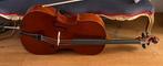 Franse Mirecourt cello 4/4 – incl. strijkstok, Muziek en Instrumenten, Ophalen, Gebruikt, 4/4-cello, Met koffer