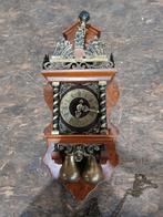 Antieke Zaanse klok met Houten Kast, Antiek en Kunst, Ophalen of Verzenden