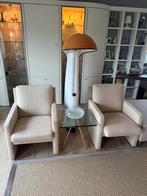 Leolux Timandra 2 design fauteuils., Huis en Inrichting, Fauteuils, Ophalen, 75 tot 100 cm, Zo goed als nieuw, Stof