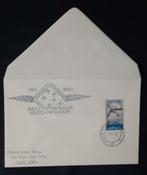 Zuid Afrika - 1961 Envelop t.g.v. 1e Luchtpostzegel Republie, Envelop, Ophalen of Verzenden