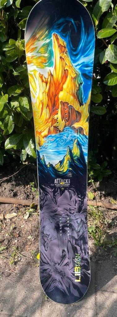 LIB TECH BANANA ATTACK Snowboard 156cm, Sport en Fitness, Snowboarden, Gebruikt, Board, Ophalen