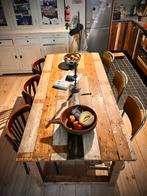 Prachtige Sloophouten Eettafel Piet Hein Eek Stijl, Ophalen, Zo goed als nieuw