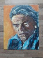 Schilderij portret man, Antiek en Kunst, Ophalen of Verzenden