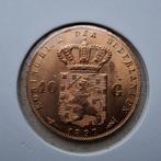 Gouden tientje 1897, Postzegels en Munten, Munten | Nederland, Ophalen of Verzenden, Koningin Wilhelmina, 10 gulden