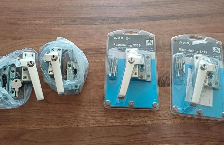 AXA Raamsluiting 3319 - ZGAN!, Doe-het-zelf en Verbouw, Hang- en Sluitwerk, Nieuw, Slot, Overige materialen, Ophalen of Verzenden