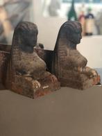 Antieke haardbokken/oude vuurbokken/empire, Antiek en Kunst, Ophalen