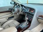 Luxe Audi A6 3.2 FSI 4X4 Avant Quattro 256PK/SchuifDak/Leer!, Auto's, Automaat, Beige, 1715 kg, Blauw