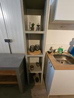 Betonlook vakkenkast - 195x40 cm - Oosterwolde FR, Ophalen