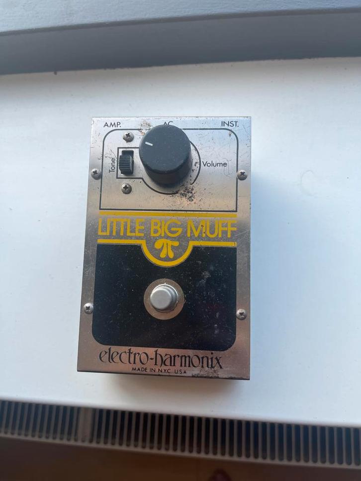 Electro-Harmonix Little Big Muff '70s, Muziek en Instrumenten, Effecten, Gebruikt, Distortion, Overdrive of Fuzz, Ophalen of Verzenden