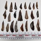 Geretoucheerde werktuigen Sahara Neolithicum vuursteen #6, Ophalen of Verzenden, Fossiel