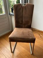 Eetkamer stoelen, Huis en Inrichting, Stoelen, Ophalen, Zo goed als nieuw, Bruin, Vijf, Zes of meer stoelen