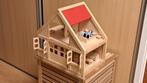 Houten poppenhuis, Kinderen en Baby's, Speelgoed | Houten speelgoed, Ophalen