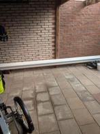 Zonnescherm elektrisch, Ophalen of Verzenden, Zo goed als nieuw, Knikarmscherm, Elektrisch