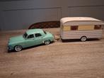 RENAULT FREGATE + CARAVAN  1960, Hobby en Vrije tijd, Modelauto's | 1:18, Ophalen of Verzenden, Zo goed als nieuw, Auto, Norev