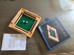 Shut the box dobbelspel, nooit gebruikt (doos beschadigd), Hobby en Vrije tijd, Gezelschapsspellen | Bordspellen, Een of twee spelers