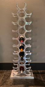 Design wijnrek voor 27 flessen, Eichholz, model Albaron, Zo goed als nieuw, Ophalen