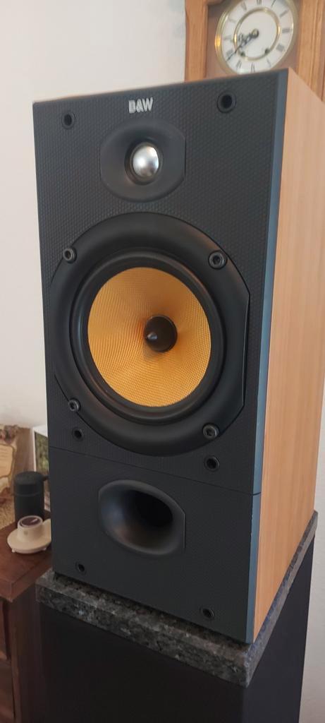 B&W 602 S2 luidspreker, Audio, Tv en Foto, Luidsprekers, Zo goed als nieuw, Front, Rear of Stereo speakers, 60 tot 120 watt, Overige merken