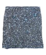 Feestrok met zilveren pailletten Maat 42/maat 44 NIEUW, Kleding | Dames, Rokken, Maat 42/44 (L), Nieuw, Ophalen of Verzenden, Knielengte