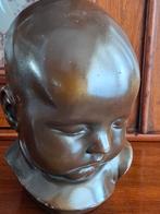 Gesigneerde buste van baby, Ophalen of Verzenden